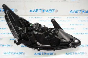 Headlight front left bare Honda Accord 16-17 halogen without DRL