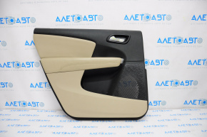 Door trim card rear left Dodge Journey 11-19 leather, beige