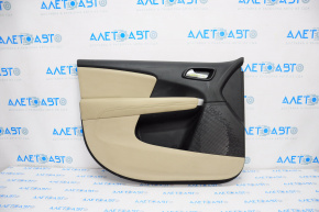 Door trim card front left Dodge Journey 11-18 leather, beige
