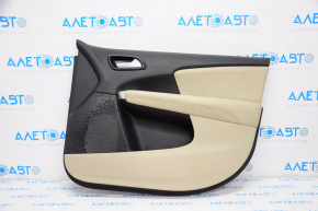 Door trim card front right Dodge Journey 11-18 leather, beige