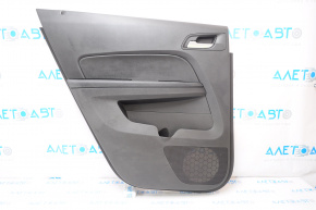 Door trim card rear left GMC Terrain 10-17 black, dents, scratches