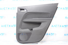 Door trim card rear right GMC Terrain 10-17 black, dented