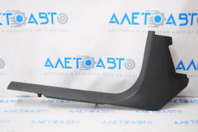 Front pillar trim lower left GMC Terrain 10-17 with threshold trim, black