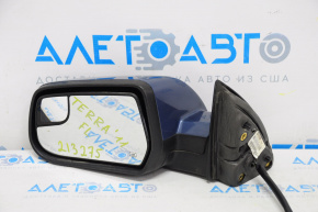 Left side mirror assembly GMC Terrain 10-14 5 pins, heated, blue