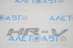 Emblem inscription HR-V tailgate Honda HR-V 16-22