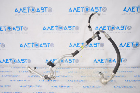 Air conditioner tube heater-condenser Hyundai Elantra AD 17-18 2.0 with valve