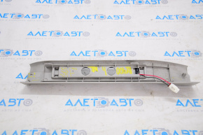 Door sill with backlight rear left Lexus RX300 RX330 RX350 RX400h 04-08 gray, broken fastening