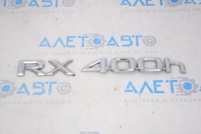 Emblem inscription RX400h rear Lexus RX400h 06-08 type 1