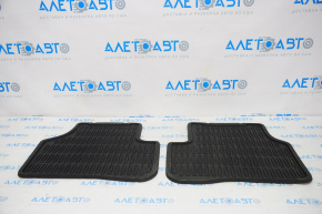 Set of interior mats VW CC 08-17 black rubber