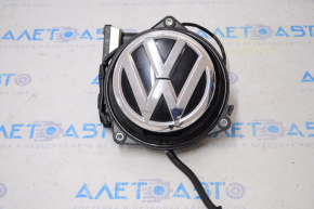 Rear view camera with handle for VW CC 08-15, complete