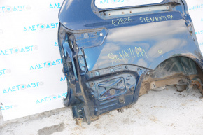 Quarter wing rear right Toyota Sienna 11-12 without BSM, blue, dent