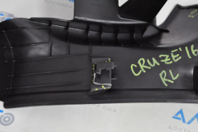 Door sill trim rear left Chevrolet Cruze 16- black, broken fastening