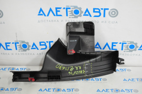 Door sill trim rear right Chevrolet Cruze 16- black, broken fastening