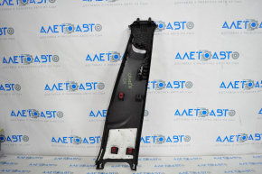 Left center pillar trim Chevrolet Cruze 16- black