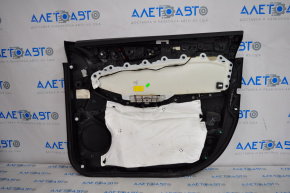 Door trim panel, front left, Ford Edge 15-18, black with beige insert