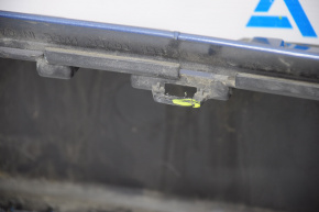 Bare rear bumper GMC Terrain 10-15 pre-rest without parking sensors, blue, cracks in fasteners