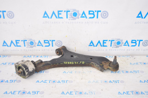 Lower front right arm GMC Terrain 10-17 rusty, torn silent block and ball joint boot