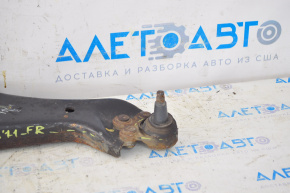 Lower front right arm GMC Terrain 10-17 rusty, torn silent block and ball joint boot