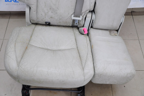Rear seat right Lexus RX300 RX330 RX350 RX400h 04-09 leather gray, for dry cleaning