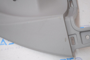 Rear pillar trim rear left Toyota Highlander 08-10 gray under 3 rows, scratches