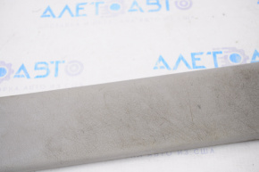 Door sill trim, front, left, Toyota Highlander 08-13, grey, worn