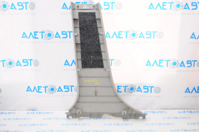 Lower right center pillar trim for Toyota Highlander 2008-2013, gray