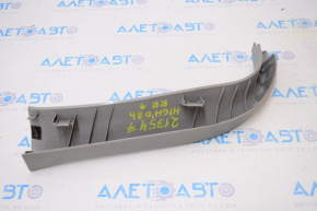 Trunk door trim right Toyota Highlander 08-13 gray, scratch