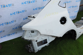 Quarter wing rear right Dodge Dart 13-14 white, with central pillar