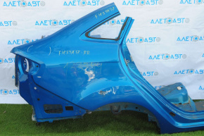 Quarter wing rear right Ford Fiesta 11-19 4d blue, with central pillar