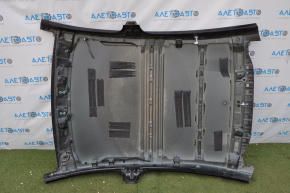 Metal roof of a 1920 Chevrolet Cruze, without a sunroof, sawed off