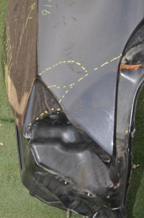 Quarter wing rear left Chevrolet Cruze 16- graphite, dents