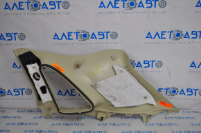 Rear pillar trim left Ford Edge 15-24 beige, broken fastener