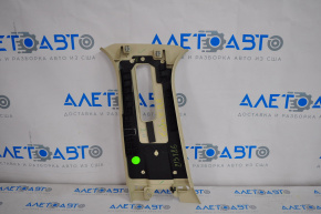 Center pillar trim upper belt right Ford Edge 15-24 beige, scratches