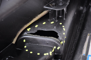 Torpedo front panel without AIRBAG Ford Edge 15-18 black start-stop poke damaged air