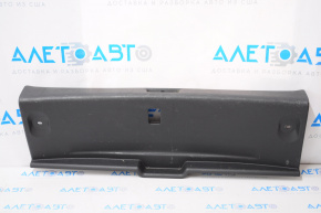Nissan Sentra 13-19 trunk opening trim black, worn