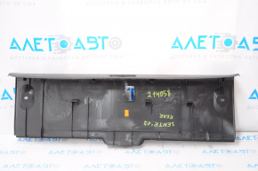 Nissan Sentra 13-19 trunk opening trim black, worn