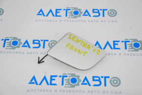 Plug towing hook front bumper Nissan Sentra 16-19 rest
