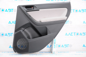 Door trim card rear right Subaru Forester 14-15 SJ black with gray insert, scratch