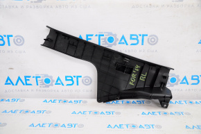 Subaru Forester 14-18 SJ rear left door sill trim, black
