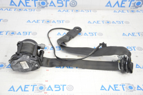 Passenger seat belt without tensioner Ford Focus mk3 11-18 black