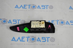Rear left window lift control for Toyota Sienna 11-16, black, auto, with graphite trim