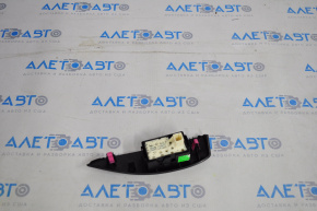 Rear right window lift control for Toyota Sienna 11-16, black, auto, with graphite trim