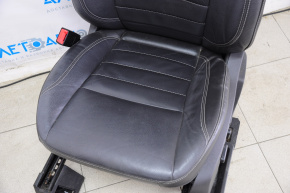 Driver's seat Ford C-max MK2 13-16 with airbag, electric, leather black