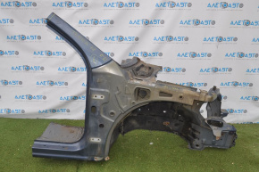 Quarter front right GMC Terrain 10-17 blue, pokes