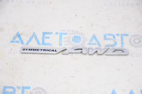 Subaru Forester 14-18 SJ symmetrical AWD tailgate emblem
