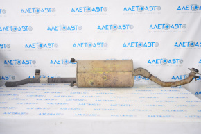 Exhaust line middle part Toyota Highlander 08-11 hybrid, sawed off catalyst