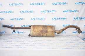Exhaust line middle part Toyota Highlander 08-11 hybrid, sawed off catalyst