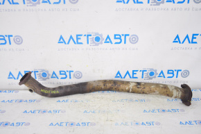 Front downpipe for a 2010 Toyota Highlander hybrid, rusty