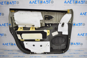 Door trim card front right Toyota Sienna 11-12 beige, worn leather