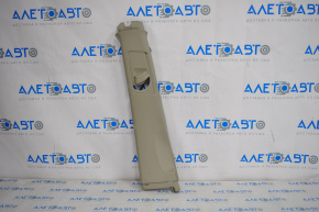 Center pillar trim upper belt left Toyota Sienna 11-20 beige without button, worn